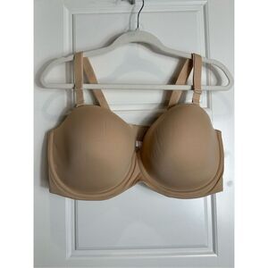 Cacique NWOT bra size 42F nude multi way with underwire